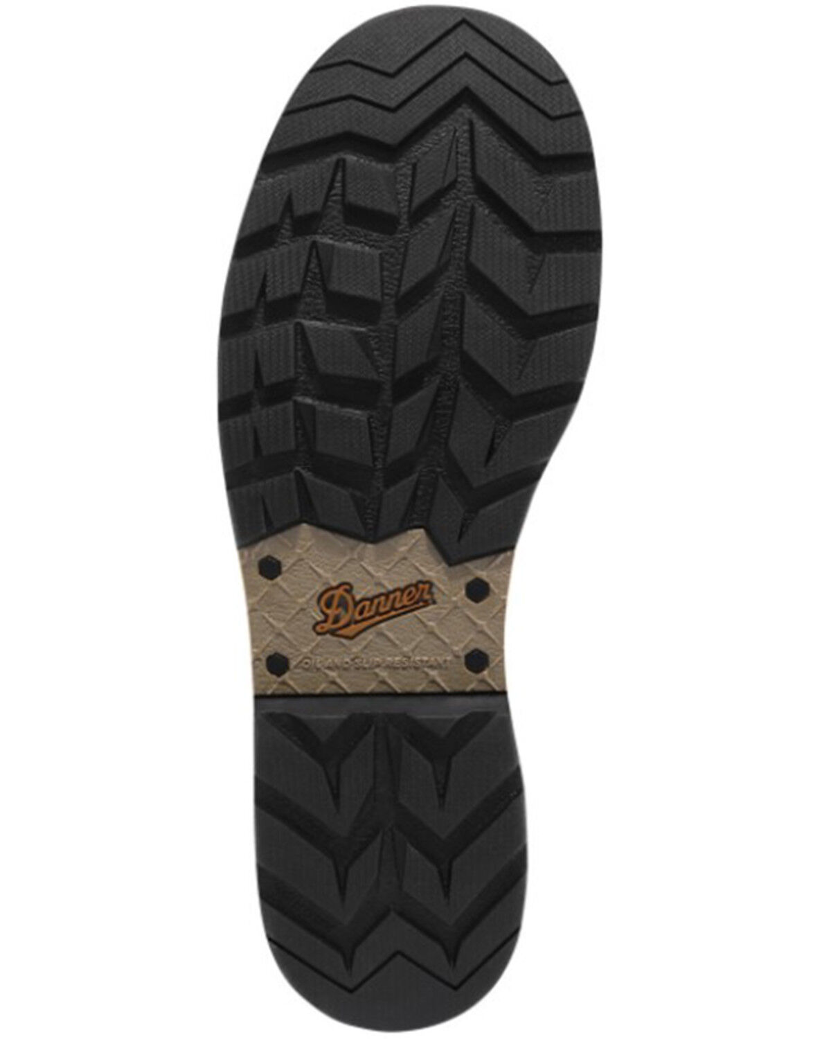 Image #5 - Danner Men's Steel Yard Lacer Work Boots - Steel Toe, Brown, hi-res