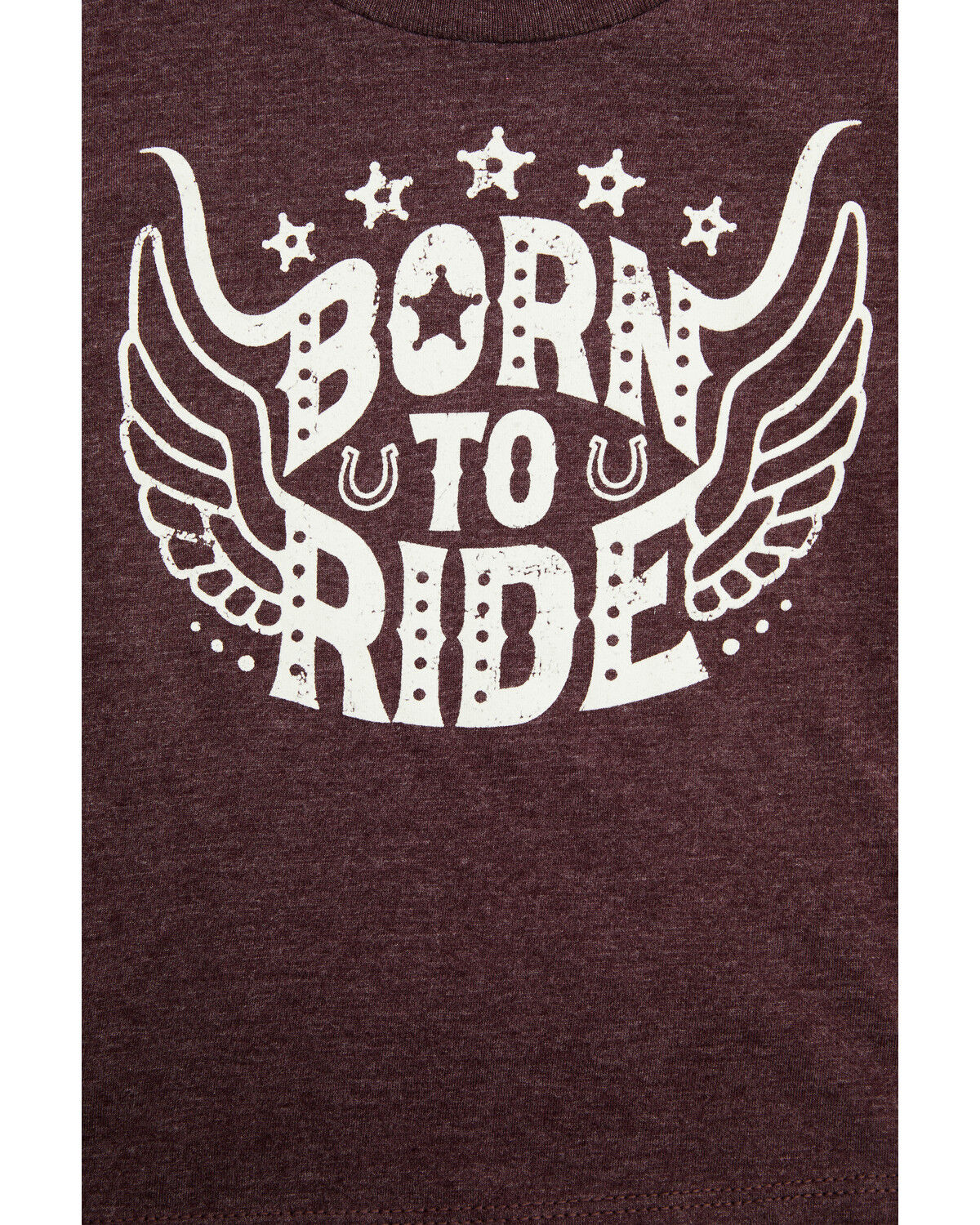 Image #2 - Cody James Toddler Boys' Born To Ride Short Sleeve Graphic Tee, Burgundy, hi-res