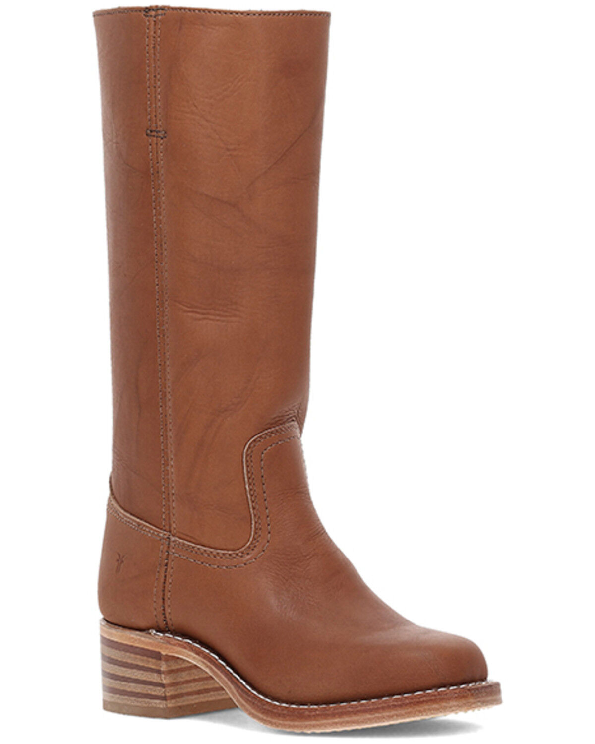 Image #1 - Frye Women's Campus 14L Fashion Boots - Round Toe, Brown, hi-res