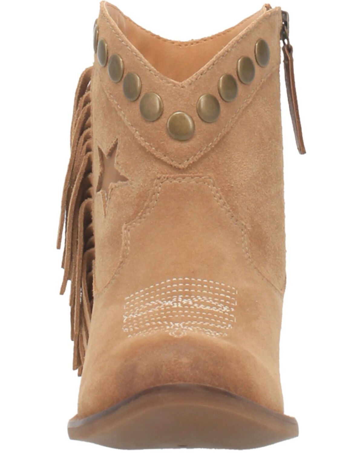 Image #5 - Dingo Women's Lonestar Fashion Booties - Round Toe, Natural, hi-res