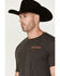 Image #3 - Cody James Men's Troubled Skeleton Short Sleeve Graphic T-Shirt , Charcoal, hi-res