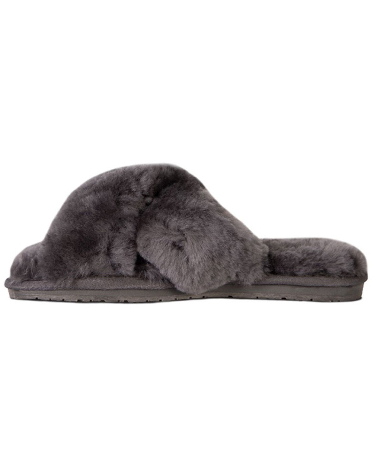 Image #2 - Cloud Nine Women's Emma Sheepskin Slippers, Grey, hi-res