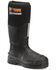 Image #1 - Double H Men's 16" Rubber Met Guard Work Boots - Steel Toe, Black, hi-res