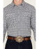 Image #3 - Gibson Trading Co Men's Sprout Geo Print Long Sleeve Snap Stretch Western Shirt, White, hi-res