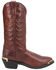 Image #2 - Laredo Men's 12" Western Boots - Round Toe, Russett, hi-res