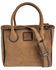Image #1 - STS Ranchwear By Carroll Women's Baroness Basic Bliss Satchel Crossbody Bag, Brown, hi-res