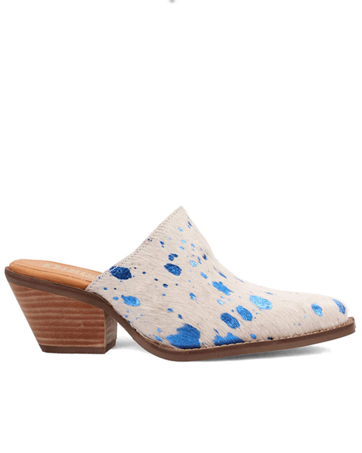 Image #2 - Dingo Women's Cash Cow Mules, Blue, hi-res