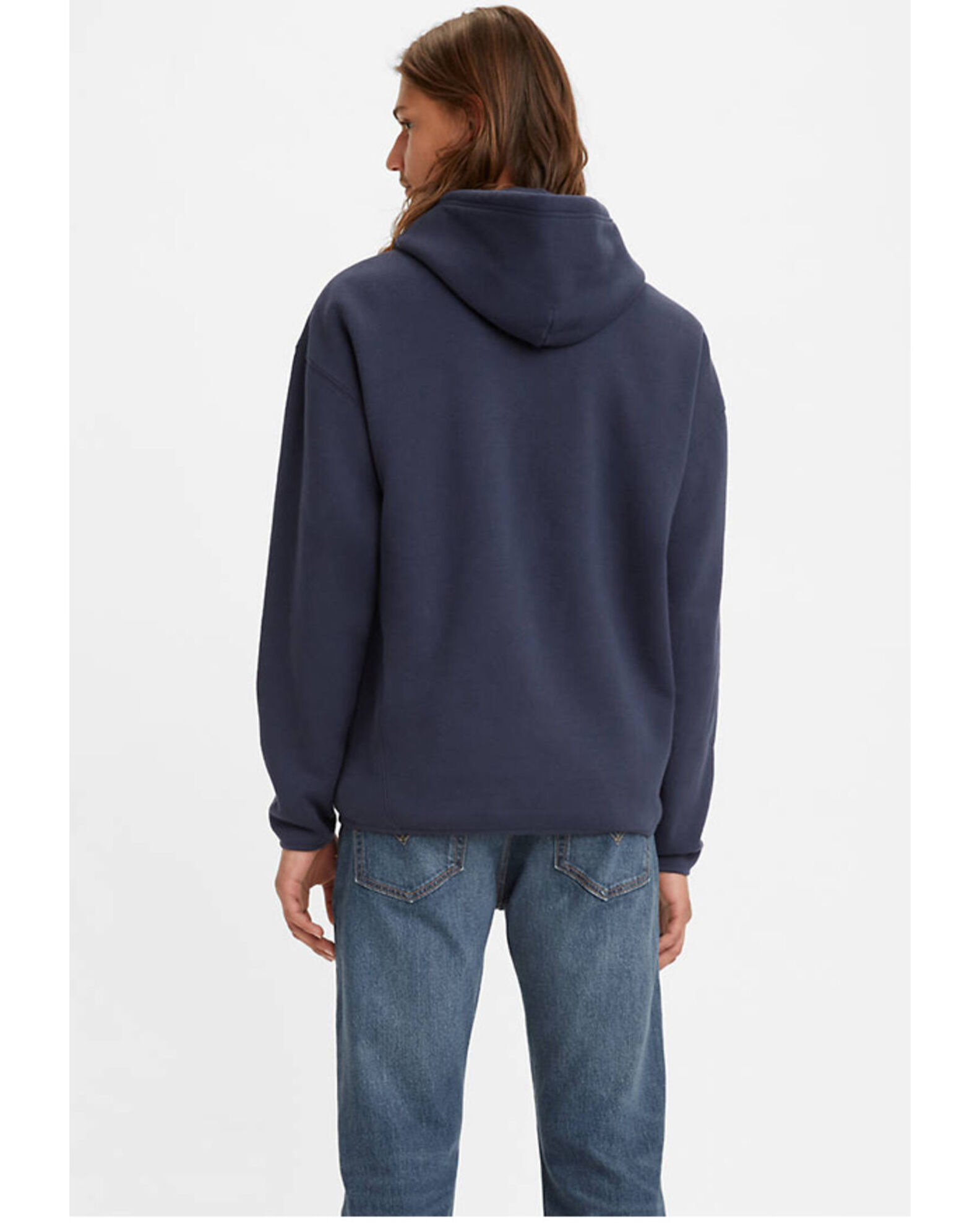 Levi s Men s Peacoat Blue Thyme Utility Hooded Sweatshirt Country Outfitter