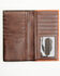 Image #2 - Cody James Men's Embossed Hairon Rodeo Wallet, Brown, hi-res