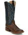 Image #1 - Tony Lama Men's Camarillo Western Boots - Broad Square Toe, Brown, hi-res