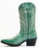 Image #3 - Laredo Women's Livia Western Boots - Snip Toe, Green, hi-res