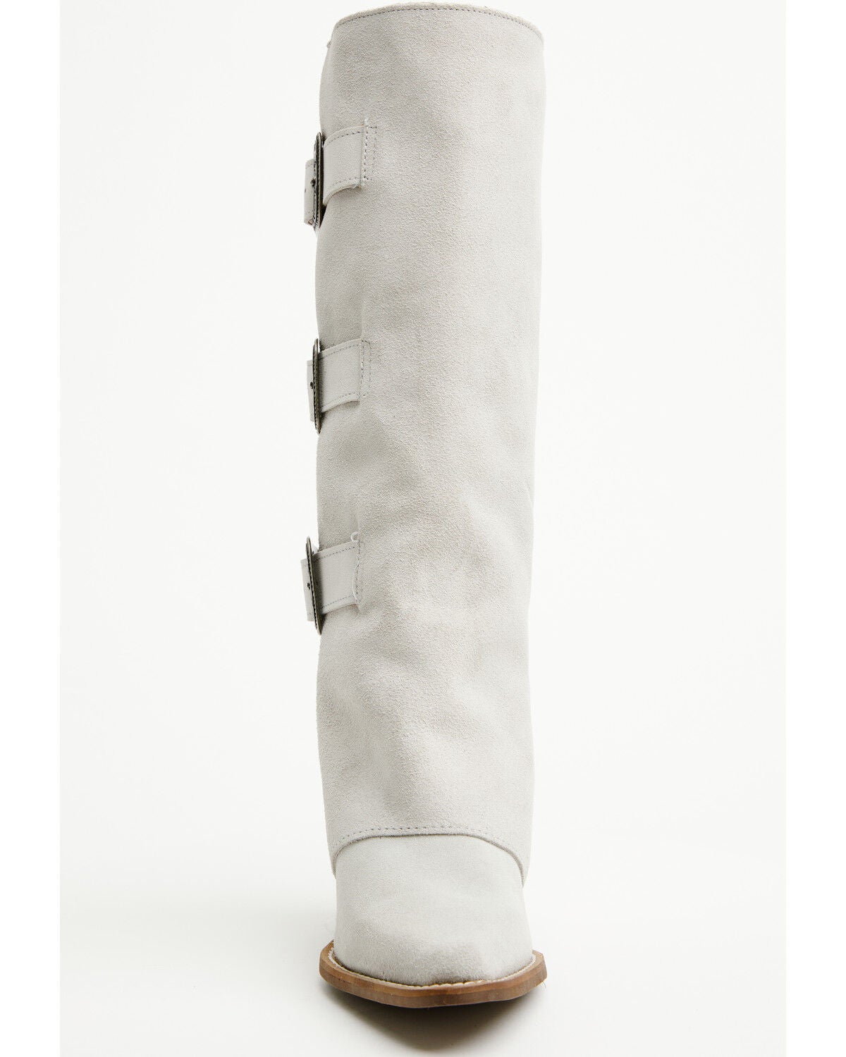 Image #4 - Dingo Women's Buckle Bunny Western Boots - Round Toe, White, hi-res
