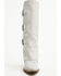 Image #4 - Dingo Women's Buckle Bunny Western Boots - Round Toe, White, hi-res