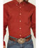 Image #3 - Cody James Men's Basic Twill Long Sleeve Button-Down Performance Western Shirt - Tall, Red, hi-res