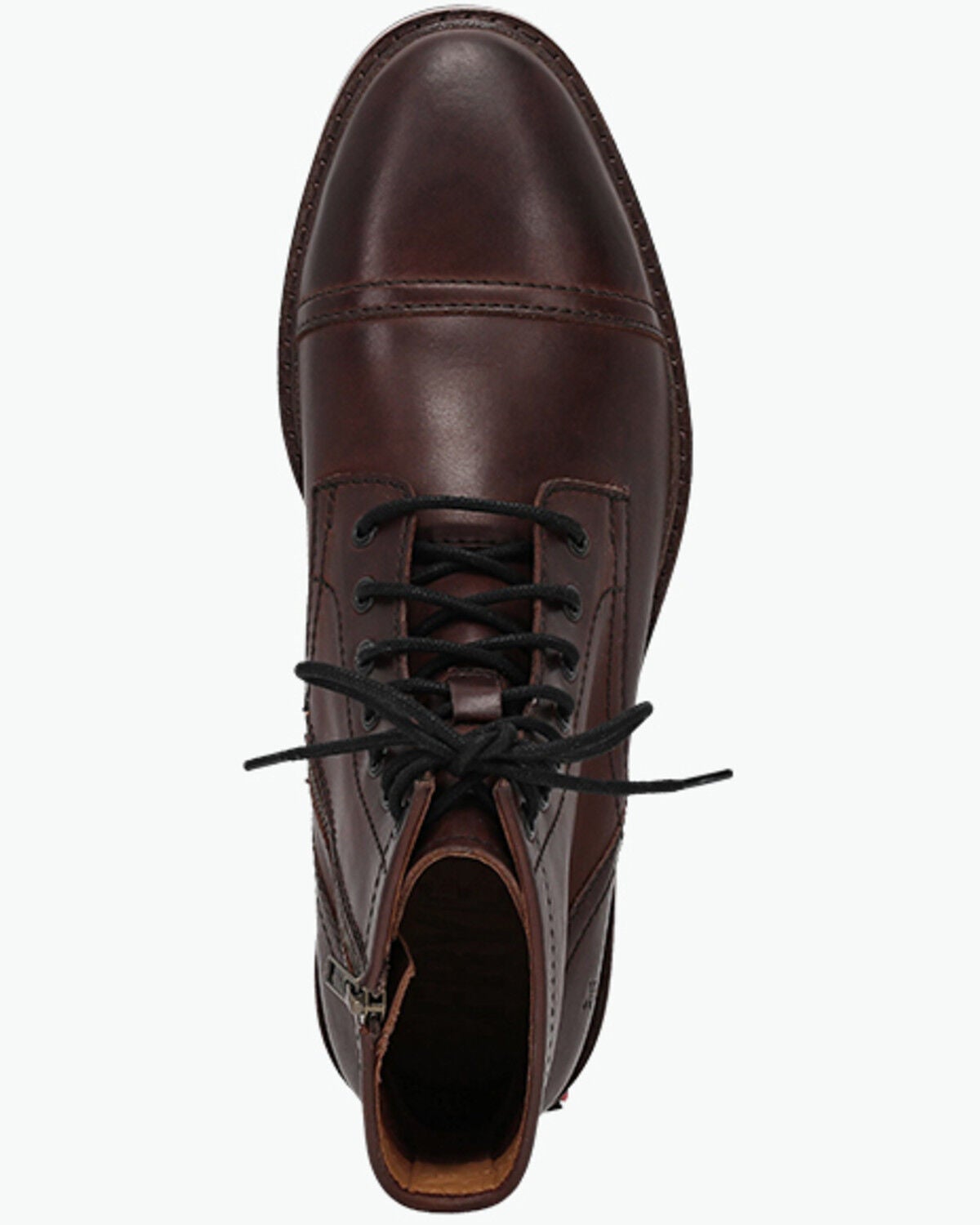 Image #6 - Frye Men's Paul Mid Lace Casual Boots - Round Toe, Brown, hi-res