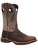 Image #1 - Durango Men&rsquo;s Rebel Ultra-Lite Performance Western Boots - Broad Square Toe, Brown, hi-res