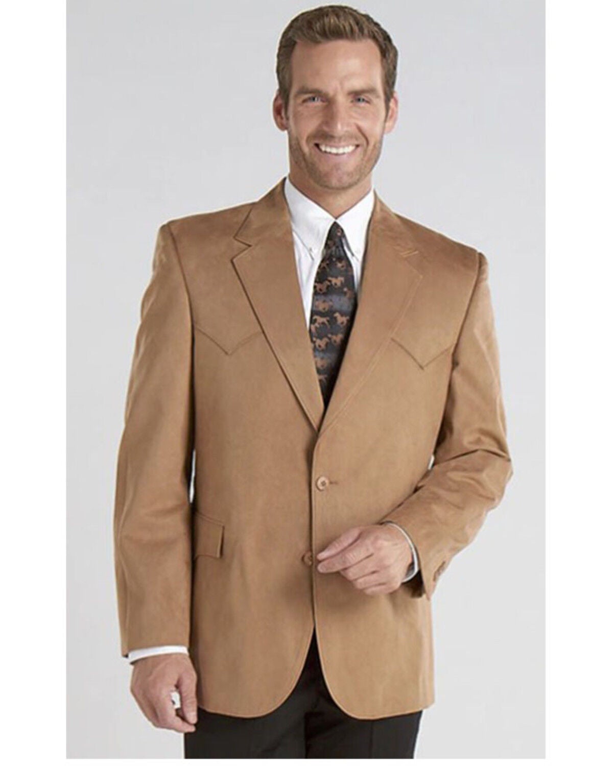 mens leather western sport coats