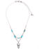 Image #2 - Cowgirl Confetti Women's Empty Island Layered Necklace, Silver, hi-res
