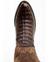 Image #6 - El Dorado Men's Exotic Caiman Western Boots - Medium Toe , Brass, hi-res