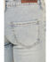 Image #4 - Rock & Roll Denim Girls' Light Wash Smile Pocket Denim Trousers, Light Wash, hi-res