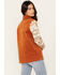 Image #4 - Shyanne Women's Printed Stretch Corduroy Shacket, Caramel, hi-res