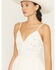 Image #2 - Shyanne Women's Lace Sleeveless Tie-Back Mini Dress, Cream, hi-res