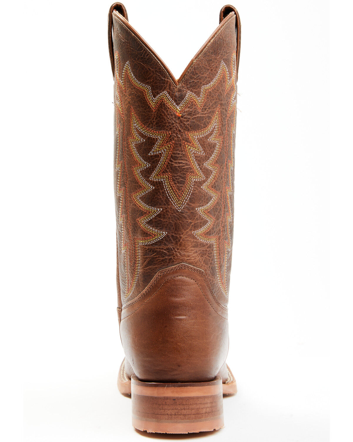 Image #5 - Justin Men's Carsen Camel Brown Cowhide Performance Leather Western Boots - Square Toe, , hi-res