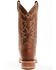 Image #5 - Justin Men's Carsen Camel Brown Cowhide Performance Leather Western Boots - Square Toe, Brown, hi-res