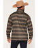 Image #4 - Ariat Men's Caldwell Striped 1/4 Zip Pullover, Brown, hi-res