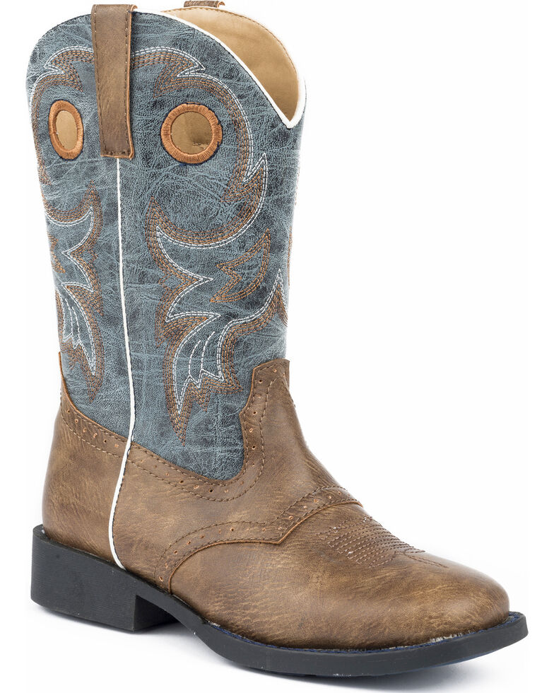 cowboy boots with saddle vamp