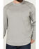 Image #3 - Hawx Men's FR Long Sleeve Pocket T-Shirt - Tall, Silver, hi-res