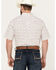 Image #4 - Ariat Men's Danon Print Classic Fit Button Down Short Sleeve Western Shirt, White, hi-res