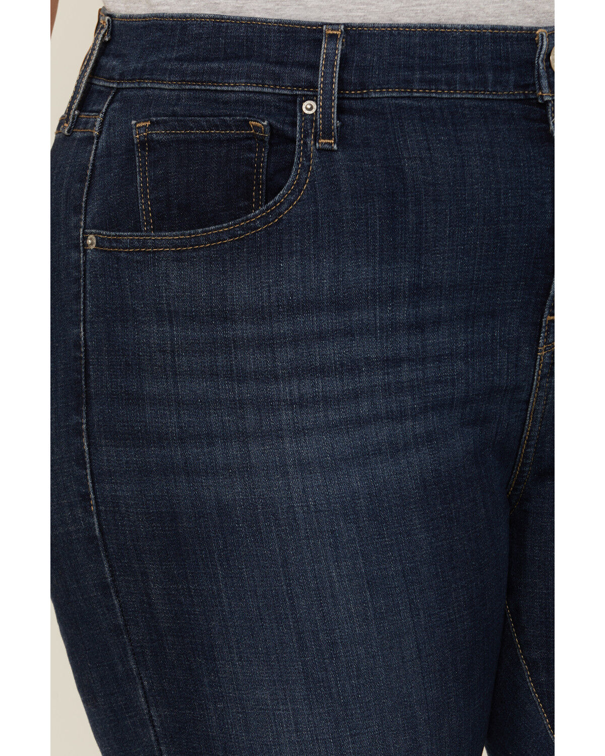 Image #2 - Levi's Women's High Rise 725 Dark Horse Bootcut Jeans - Plus, Blue, hi-res