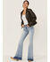 Image #4 - Mauritius Women's Christy Scatter Star Leather Jacket , Olive, hi-res
