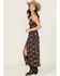 Image #3 - Rock & Roll Denim Women's Conversational Print Midi Dress, Black, hi-res