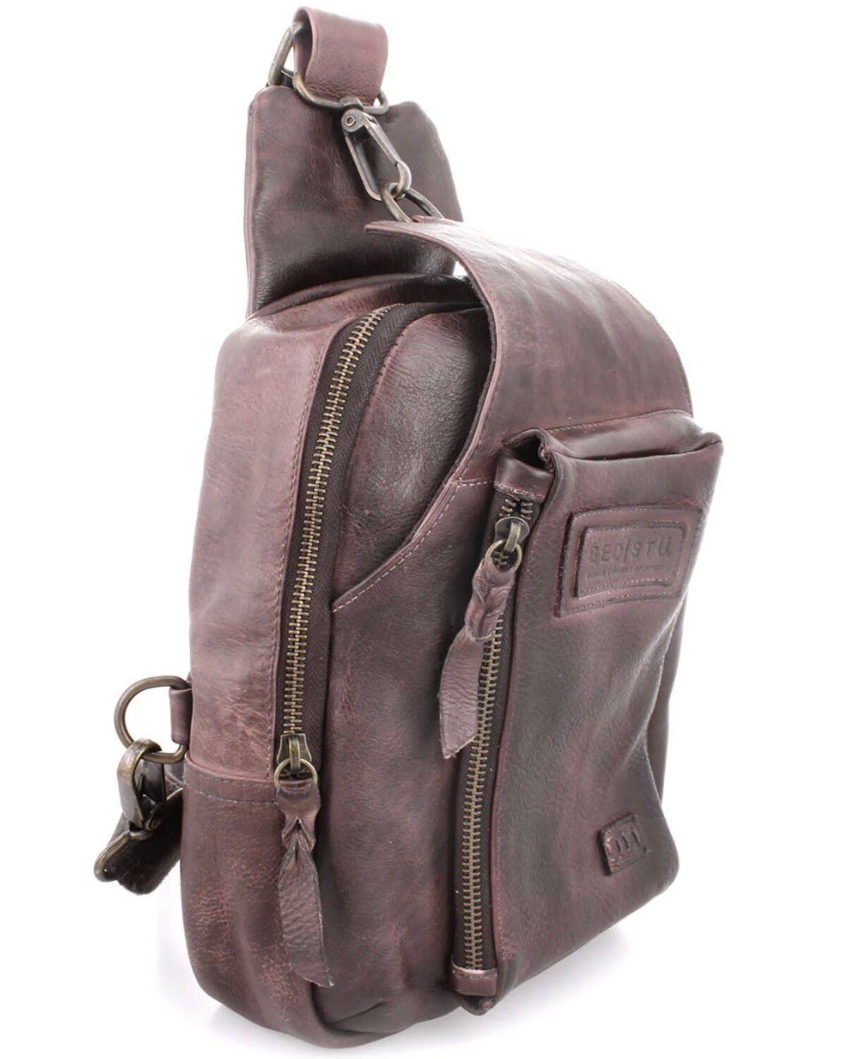 Image #2 - Bed Stu Women's Beau Sling Bag, Mahogany, hi-res