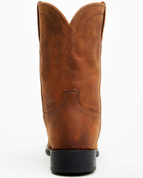 Image #5 - Cody James Men's Highland Roper Western Boots - Round Toe , Brown, hi-res