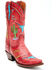 Image #1 - Dan Post Women's Red Dreams Western Boots - Snip Toe, , hi-res