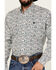 Image #3 - Cinch Men's Paisley Print Long Sleeve Button-Down Western Shirt, White, hi-res