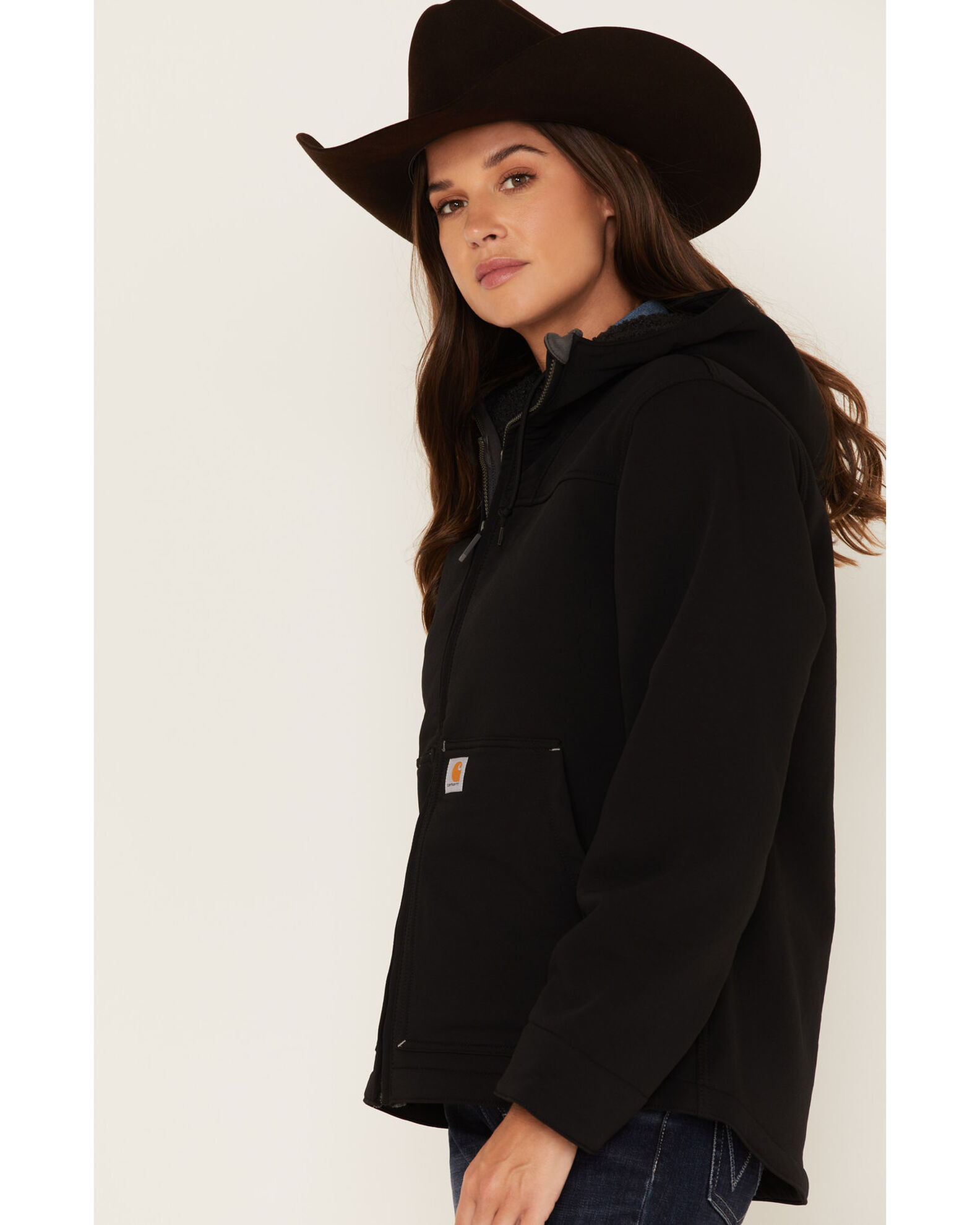 Carhartt Women's Super Dux Relaxed Fit Zip-Front Sherpa-Lined Work Jacket -  Country Outfitter