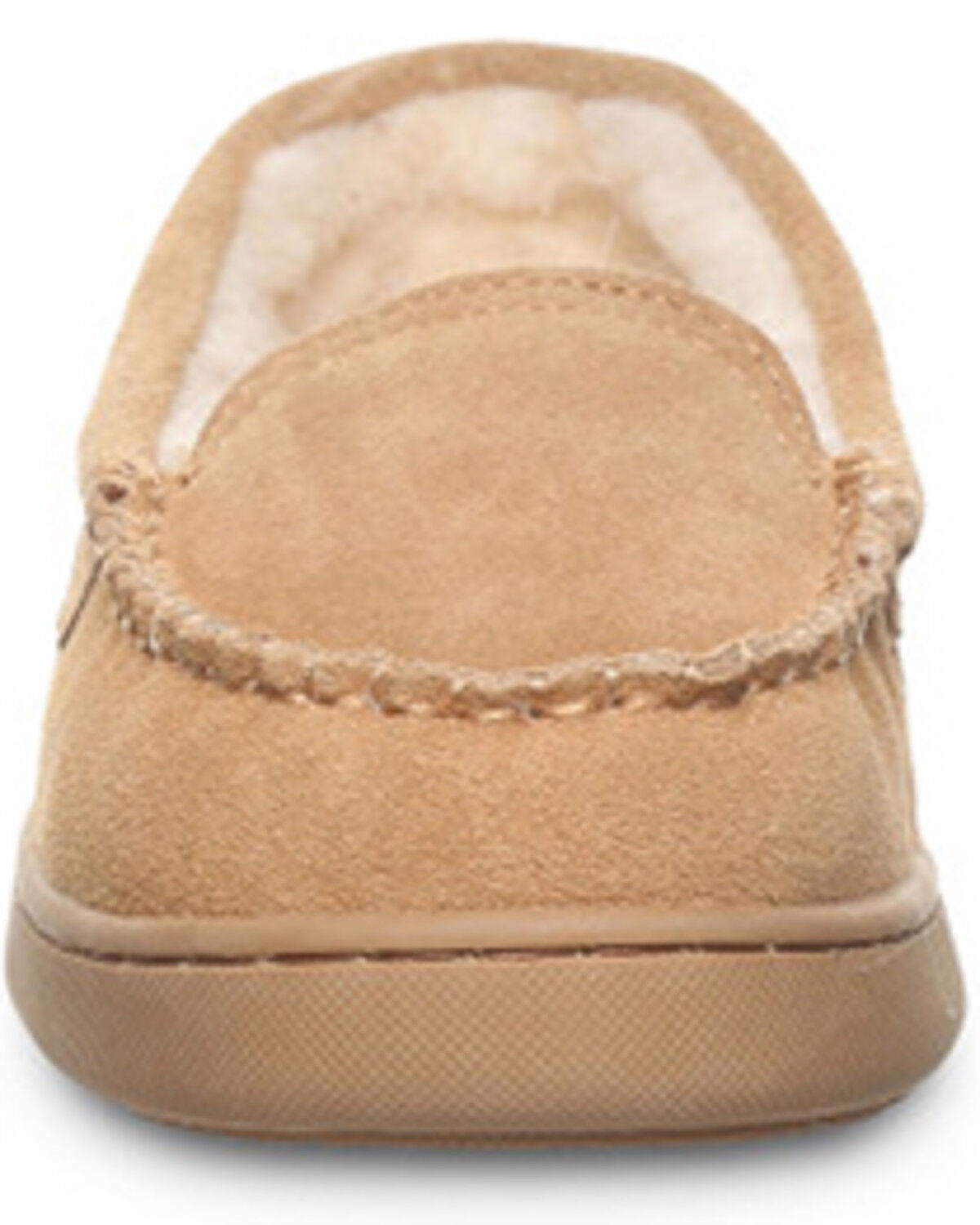Image #4 - Bearpaw Women's Angel Moccasins - Moc Toe, Tan, hi-res