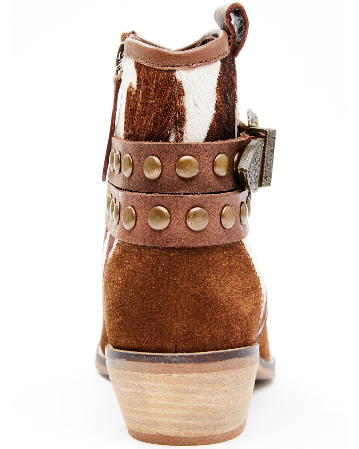 Image #5 - Shyanne Women's Raelynn Fashion Booties - Round Toe, Brown, hi-res