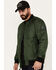 Image #2 - Howitzer Men's Pilot Bomber Jacket, Green, hi-res
