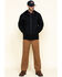 Image #6 - Hawx Men's FR Zip Up Fleece Work Hoodie - Tall, Black, hi-res