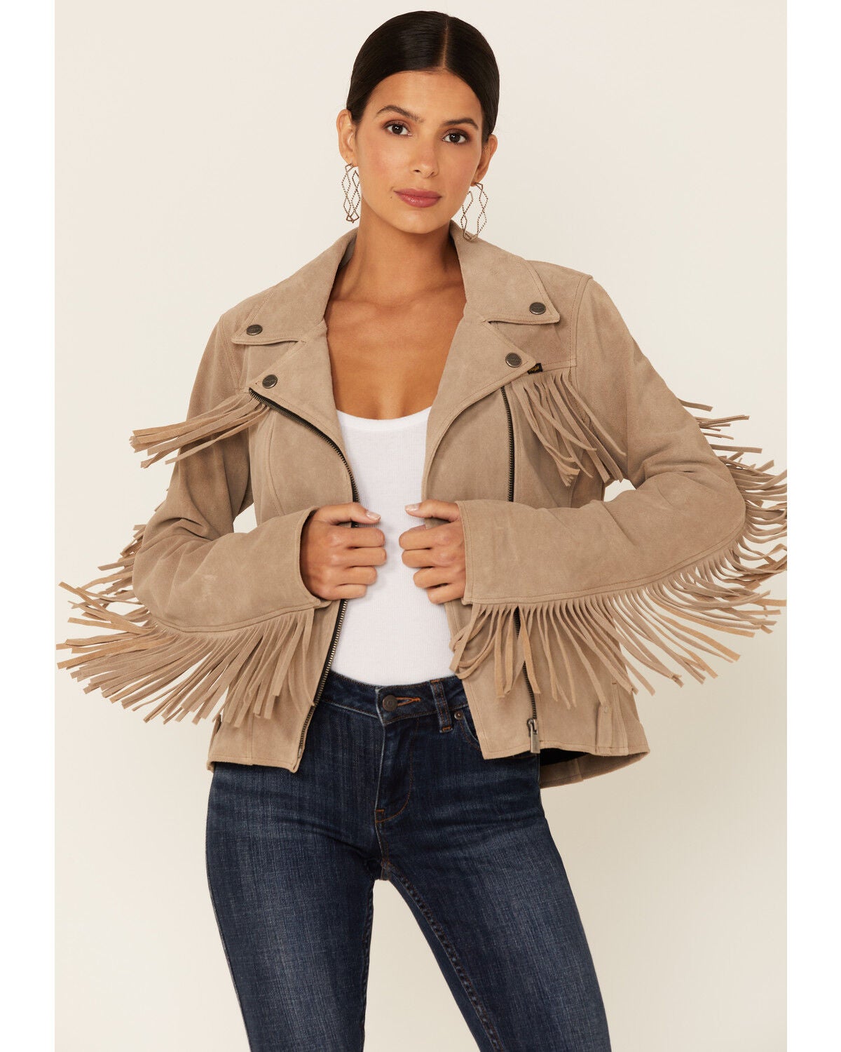 wrangler suede jacket