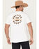 Image #1 - Brixton Men's Oath Short Sleeve Graphic T-Shirt, White, hi-res