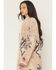 Image #2 - Shyanne Women's Southwestern Print Eyelash Yarn Duster, Mauve, hi-res