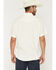 Image #4 - Sendero Provisions Men's The Wyatt Solid Short Sleeve Snap Western Shirt, Off White, hi-res