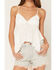 Image #4 - Cleo + Wolf Women's Embroidered Tank Top, Natural, hi-res
