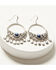 Image #1 - Shyanne Women's Monument Valley Silver Charm Earrings, Silver, hi-res